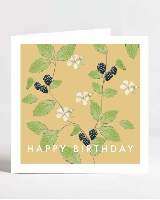 Bramble Birthday Card