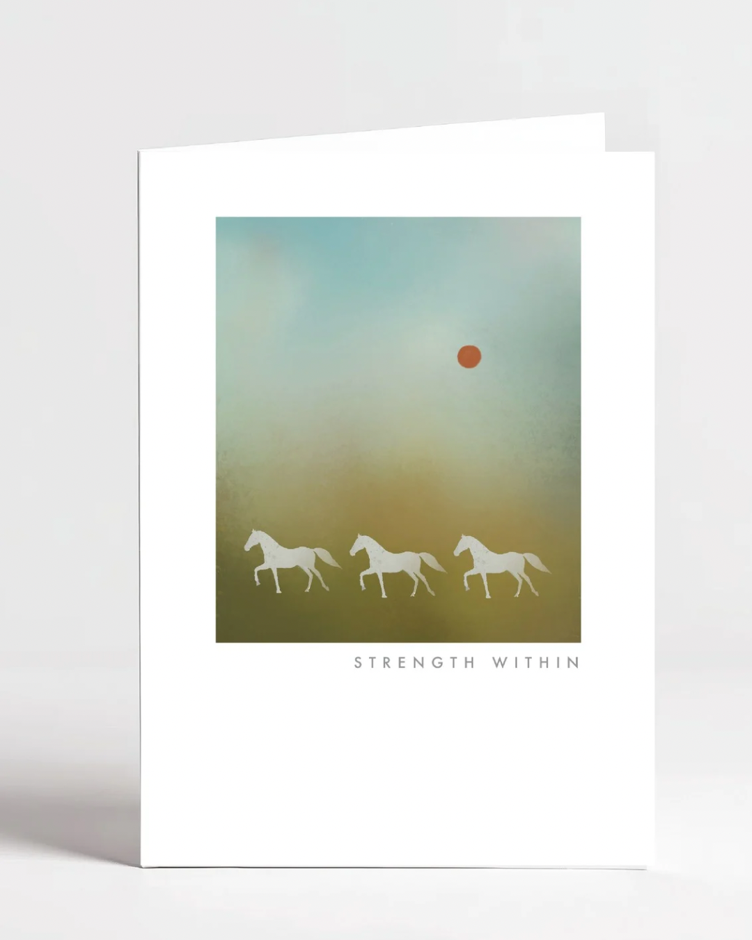 Wild Nature - 'Strength within' Card
