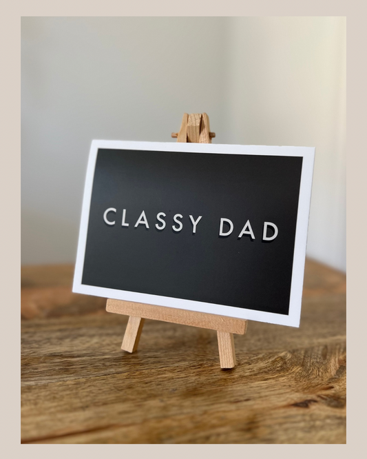Classy Dad Father’s Day Card